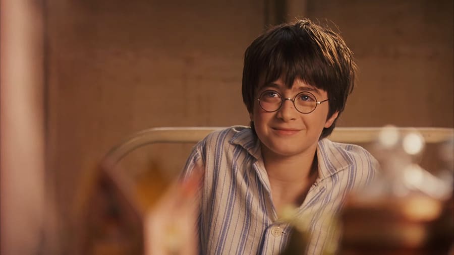 Гарри улыбнулся после того, как Дамблдор съел конфету со вкусом ушной серы